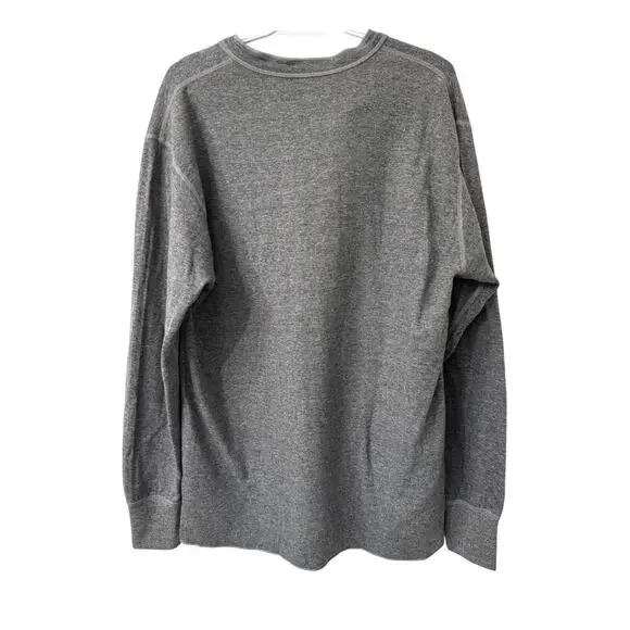 LL Bean Two Layer River Driver's Henley Cotton Wool‎ Blend - Picture 5 of 6